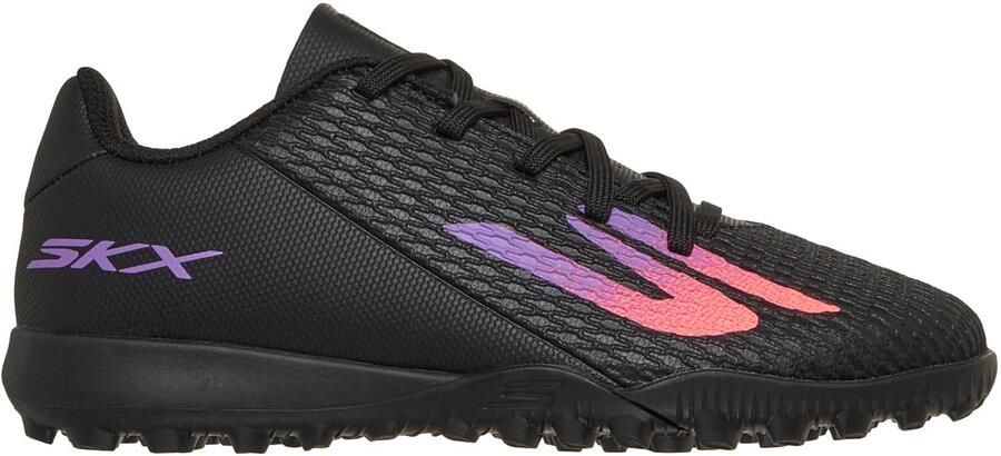 Skechers JR CRIB TF Jongens Sportschoenen Zwart Paars