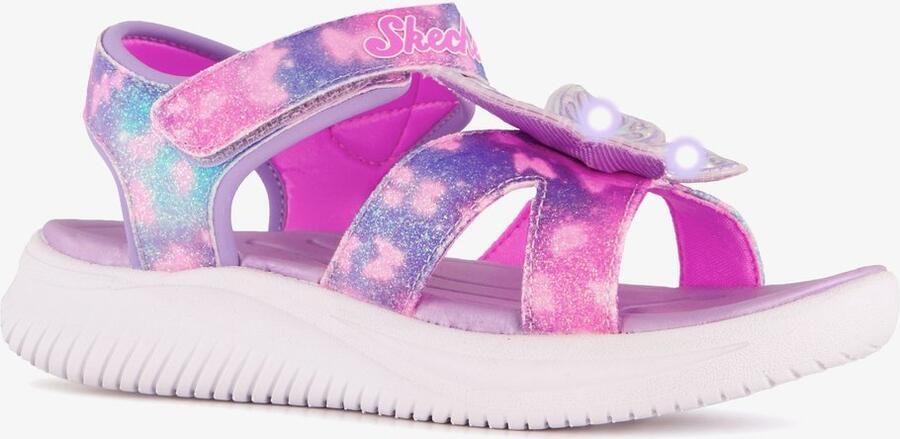 Skechers S Lights\Xae-Jumpsters Zandal-Bu Meisjes Sandalen Paars