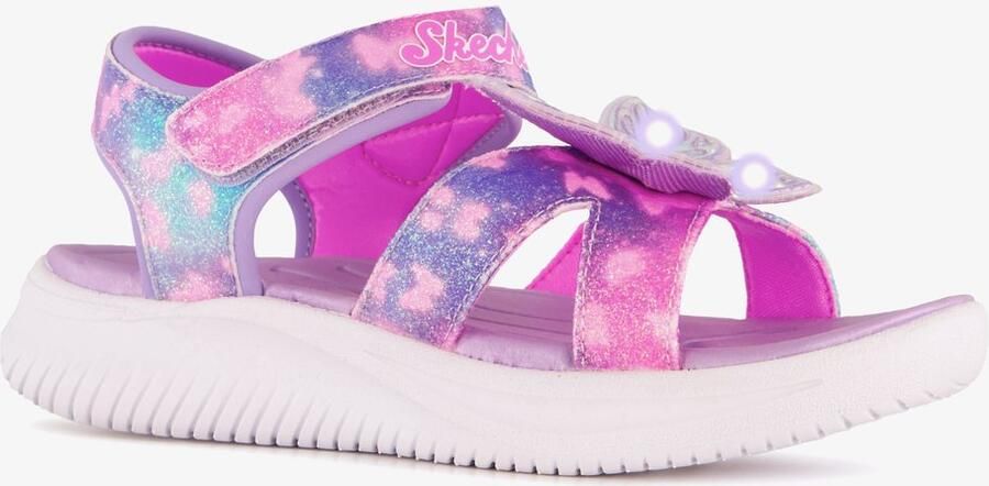 Skechers S Lights\Xae-Jumpsters Zandal-Bu Meisjes Sandalen Paars