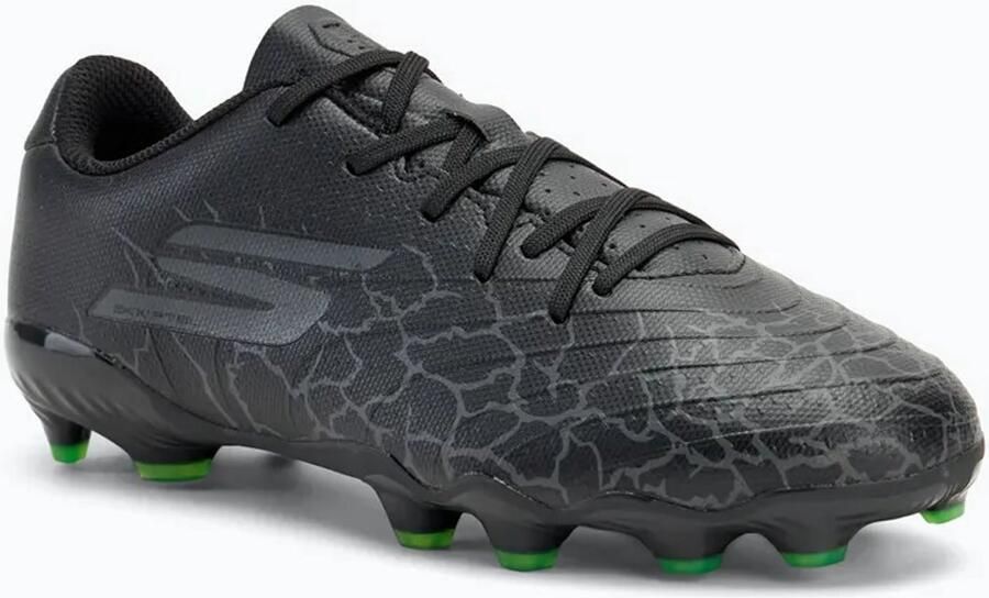 Skechers Junior Voetbalschoenen FG 252062L-BKSL Unisex Kinderen Zwart