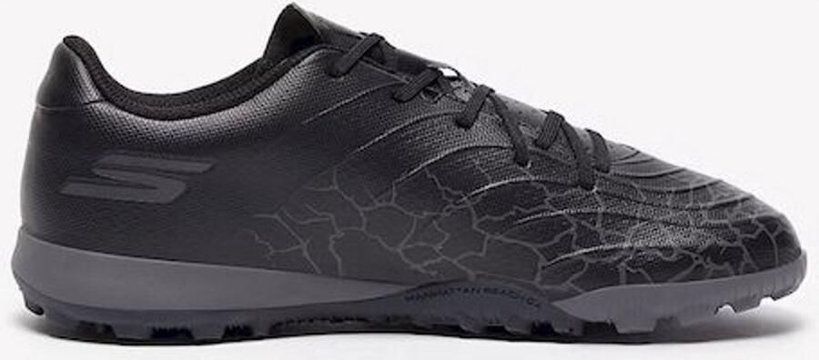 Skechers Jeugd Voetbalschoenen TF Zwart Zilver 252063L