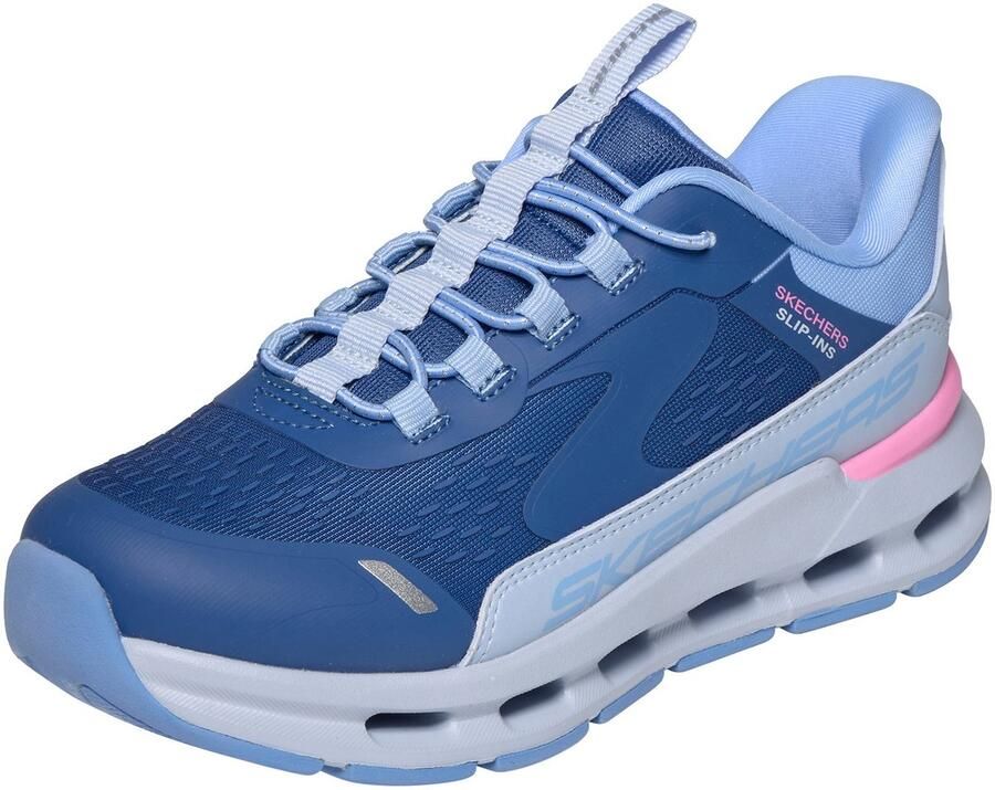 Skechers Juniors Glide Step Vista Lane Lace-up Lage Sneakers