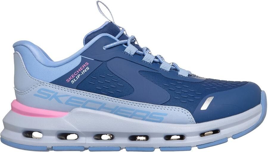 Skechers Juniors Glide Step Vista Lane Lace-up Lage Sneakers