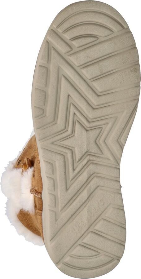 Skechers Keepsake Wedge meisjes boot Cognac