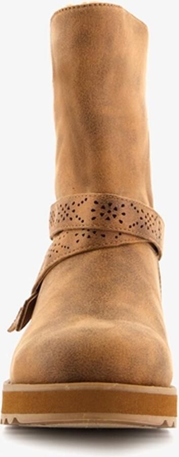 Skechers Keepsakes 2.0 dames enkellaarsjes Cognac - Foto 6