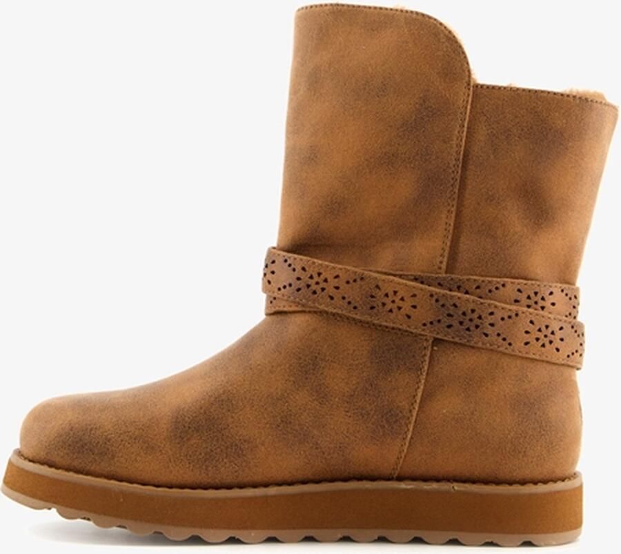 Skechers Keepsakes 2.0 dames enkellaarsjes Cognac - Foto 4