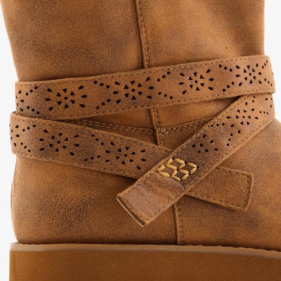 Skechers Keepsakes 2.0 dames enkellaarsjes Cognac - Foto 2