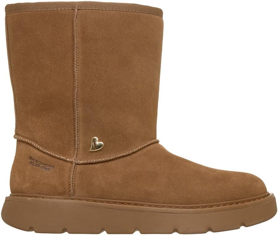 Skechers KEEPSAKES COZY MID Dames Instappers Chestnut