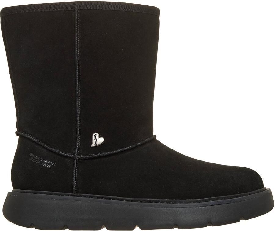 Skechers KEEPSAKES COZY MID Dames Instappers Zwart