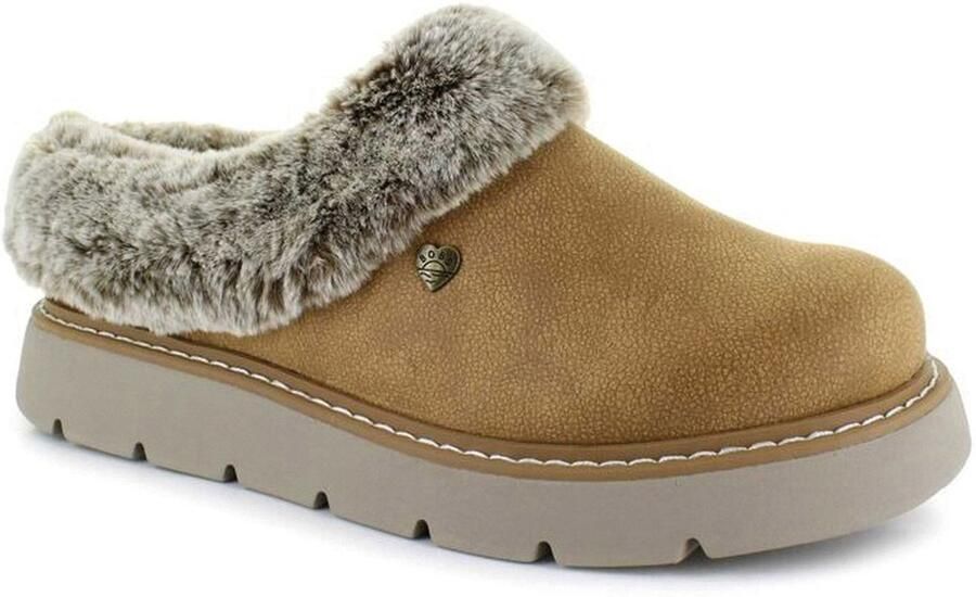 SKECHERS Boots 'KEEPSAKES LITE COZY BLEND' pueblo bruin gemêleerd