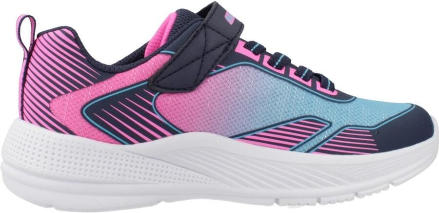 Skechers Kids Microspec Advance-Oasis Point Unisex 303657L Navy Multi