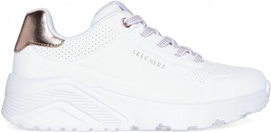 Skechers Kids UNO LITE METTALIC MODE Trainers 310384L Wit