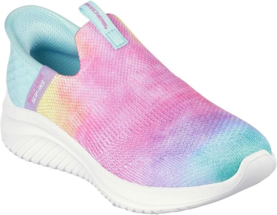Skechers Kinder Sneakers Ultra Flex 3.0 Pastel Clouds Flexibel en Comfortabel (Meerkleurig)