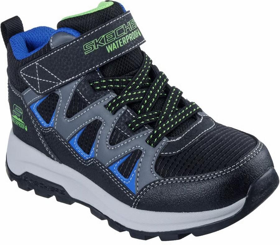 Skechers Kinder Storm Blazer Drizzle Squad Sneakers 406377L BKBL Zwart Blauw