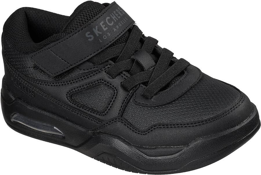 Skechers Kinderen Court Tech Sneaker Low Top 418070L BBK Black