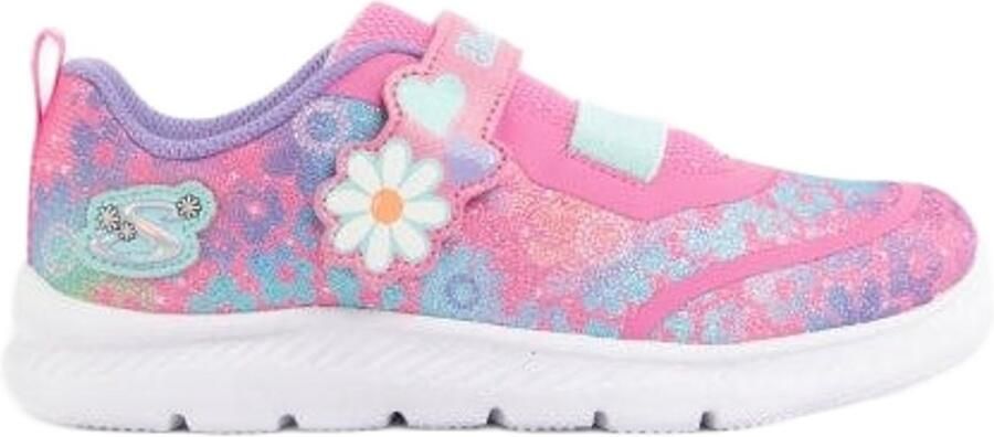 Skechers Kinderschoenen Comfy Flex 2.0 Bloe print Multicolor Unisex Comfortabele en Speelse Stijl voor Actieve en