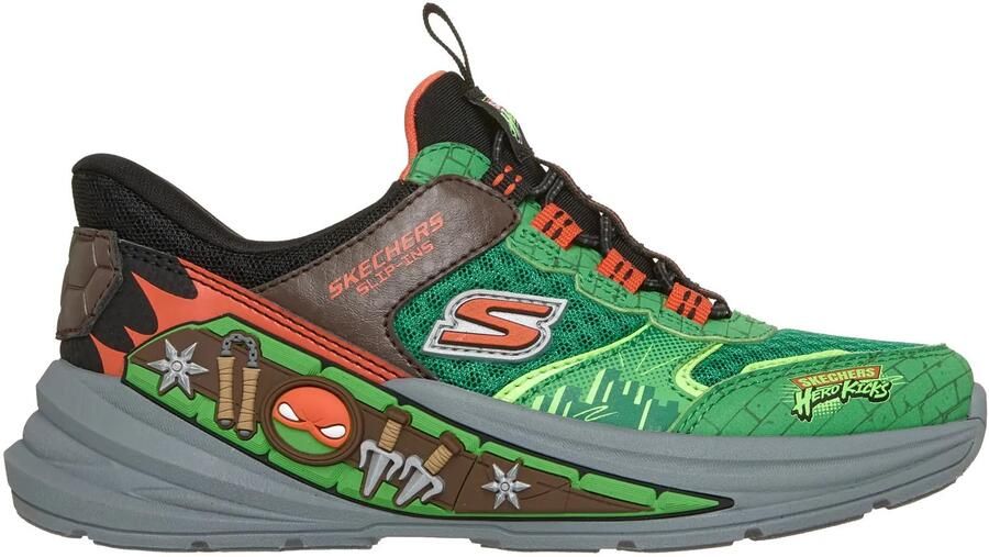Skechers Hyper-QUEST lage kindersneakers met veters