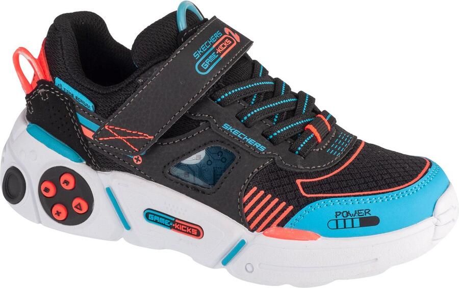 Skechers Gametronix 2.0 402270L-BKMT voor een jongen Zwart Sneakers - Foto 2