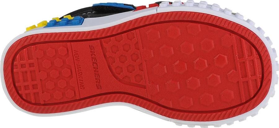 Skechers Kool Bricks-Lil Constructor 402224N-BKMT voor een jongen Zwart Sneakers Sportschoenen - Foto 4
