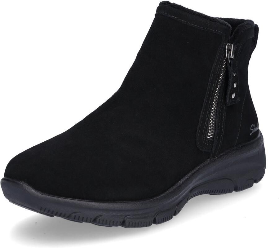 Skechers Korte Laars 168188 BBK Easy Going Urban Zip Zwart