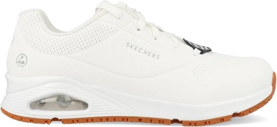 Skechers Work Skechers UNO SR Werkschoenen Dames Sneakers 108021EC WHT