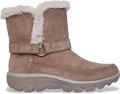 Skechers Leren instappers Relaxed Fit Easy Going Dreamers Luxe Vibes bruine leren - Bruin