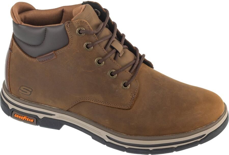 Skechers Leren laars Segment 2.0 Brodgen