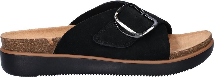 Skechers Lifted Comfort dames slipper Zwart