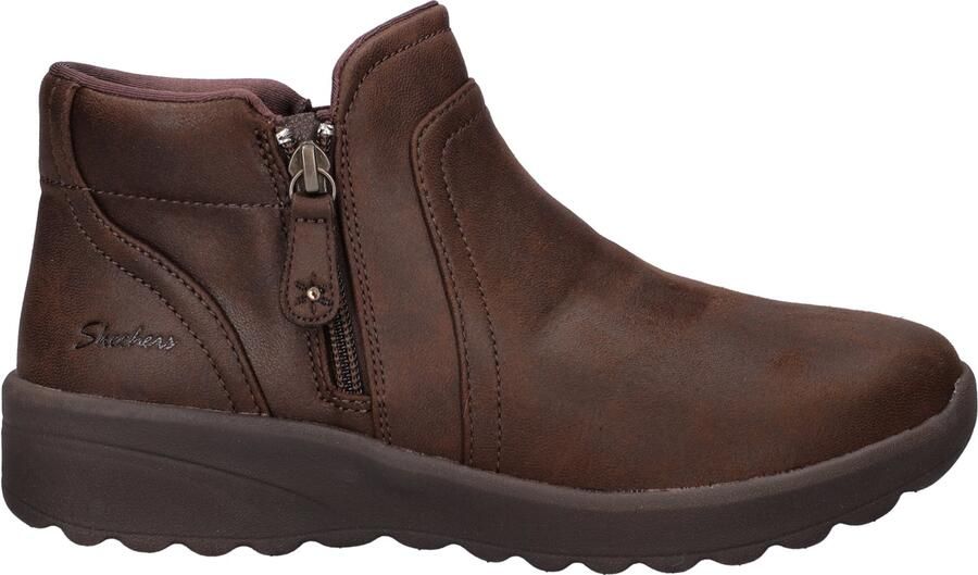 Skechers Lovely Vibe dames enkellaars Bruin