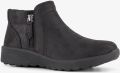 Skechers Lovely Vibe dames enkellaarsjes zwart Extra comfort Memory Foam - Zwart