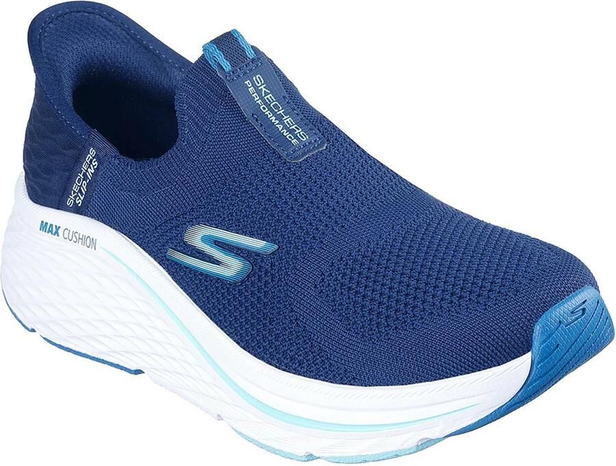 Skechers Max Cushioning Elite 2.0 Dames Sneakers Blauw Multicolor