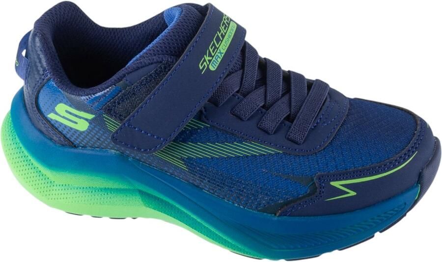Skechers Max Cushioning Ascender voor een jongen Marineblauw Sportschoenen