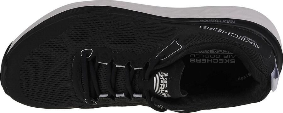 Skechers Max Cushioning Delta 220351-BKW Mannen Zwart Hardloopschoenen - Foto 3