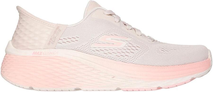 Skechers Max Cushioning Elite 2.0 So Hardloopschoenen Beige Vrouw