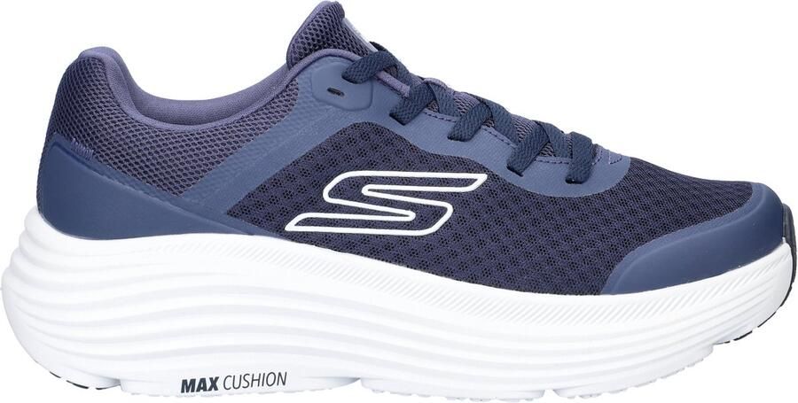 Skechers Max Cushioning Endeavor dames sneaker Blauw