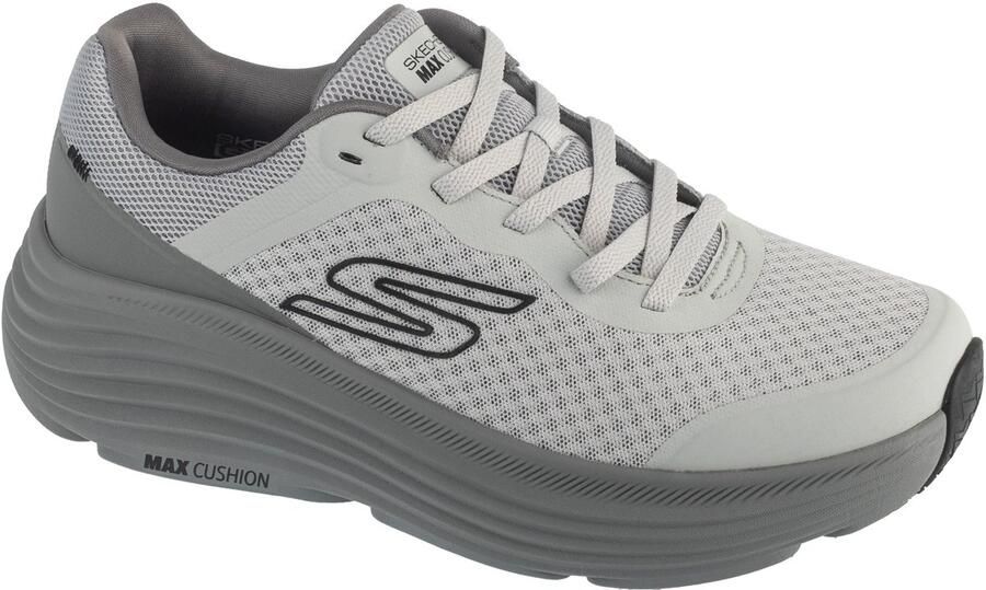 Skechers Max Cushioning Endeavor Mannen Grijs Hardloopschoenen