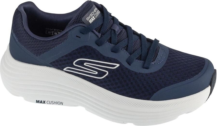 Skechers Max Cushioning Endeavor Mannen Marineblauw Hardloopschoenen