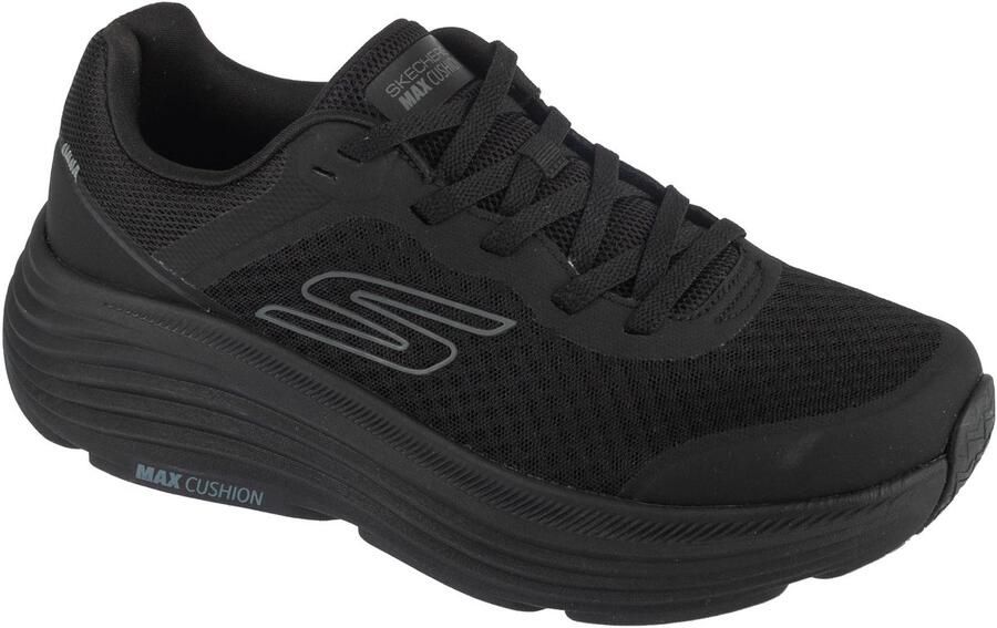 Skechers Max Cushioning Endeavor Mannen Zwart Hardloopschoenen