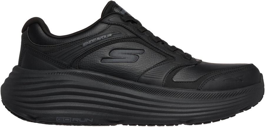 Skechers MAX CUSHIONING ENDEAVOUR BRAMPTON 220623-BBK Sneakers Heren Zwart