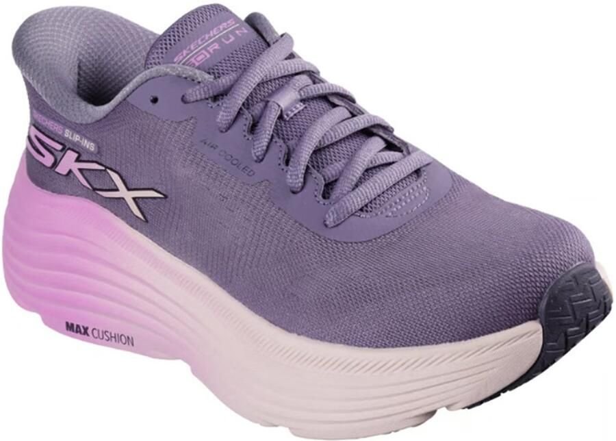 Skechers Max Cushioning Endeavour Hallandale Hardloopschoenen Paars Vrouw