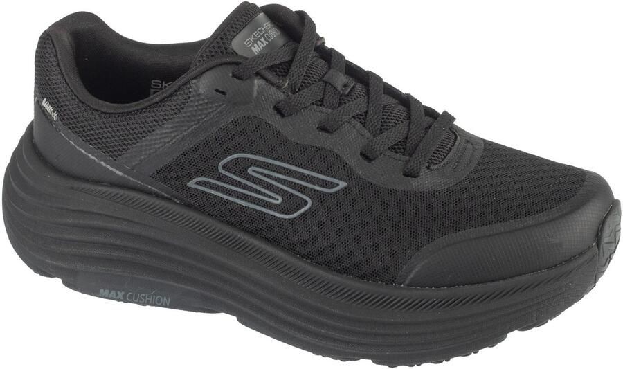 Skechers Max Cushioning Endeavour Vrouwen Zwart Hardloopschoenen