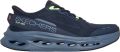 Skechers MAX CUSHIONING GLIDE-STEP Heren Sportschoenen Donkerblauw Multi - Marine