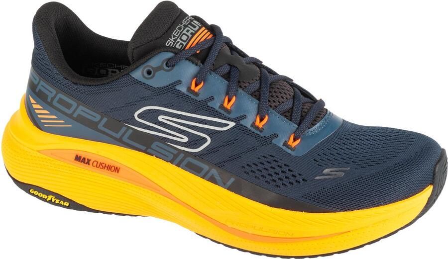 Skechers Max Cushioning Propulsion Mannen Marineblauw Hardloopschoenen