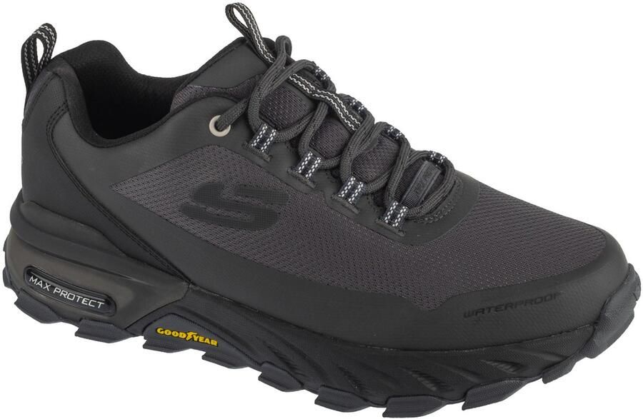 Skechers Max Protect-Fast Track Mannen Grijs Sneakers