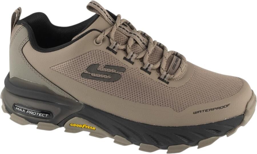Skechers Max Protect-Fast Track Mannen Grijs Sneakers