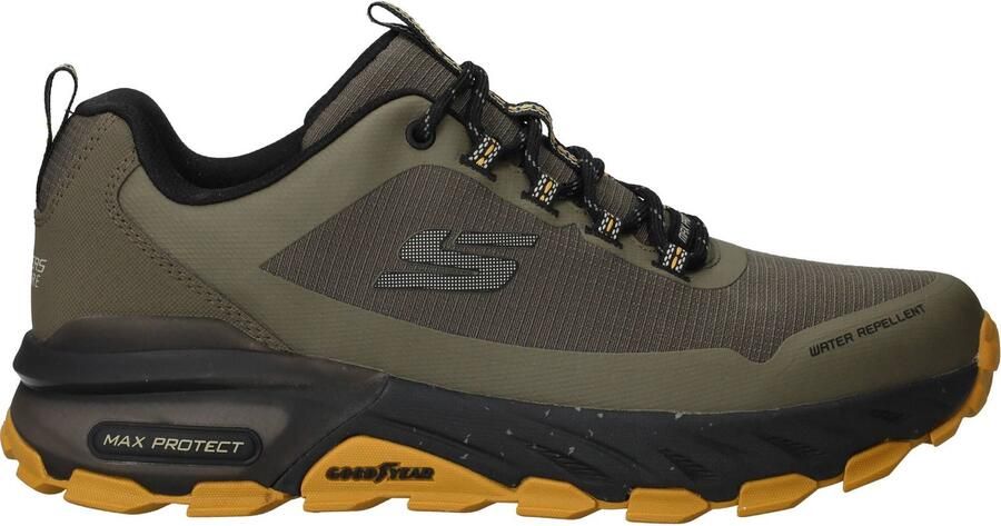 Skechers Max Protect Promote Track Sneakers Heren Groen