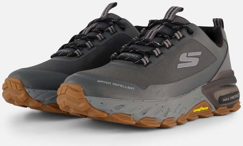 SKECHERS Sneakers laag 'Max Protect Promote Track' grijs