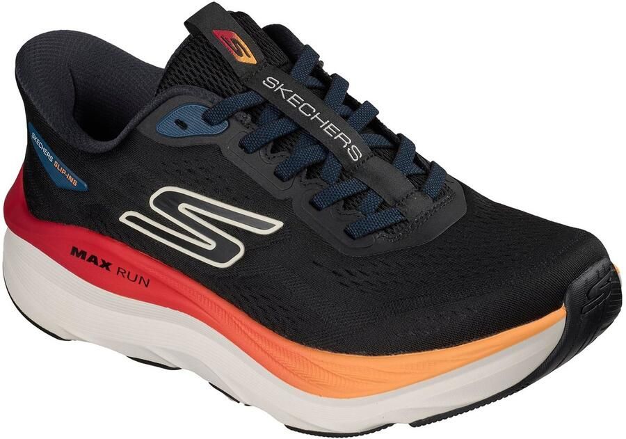 Skechers Max Run Hardloopschoenen Zwart Man