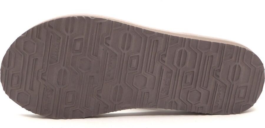 Skechers Teenslippers MEDITATION-DANCING DAISY met gegarneerde riempjes - Foto 6