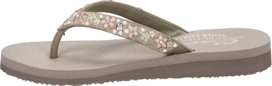 Skechers Teenslippers MEDITATION-DANCING DAISY met gegarneerde riempjes - Foto 11